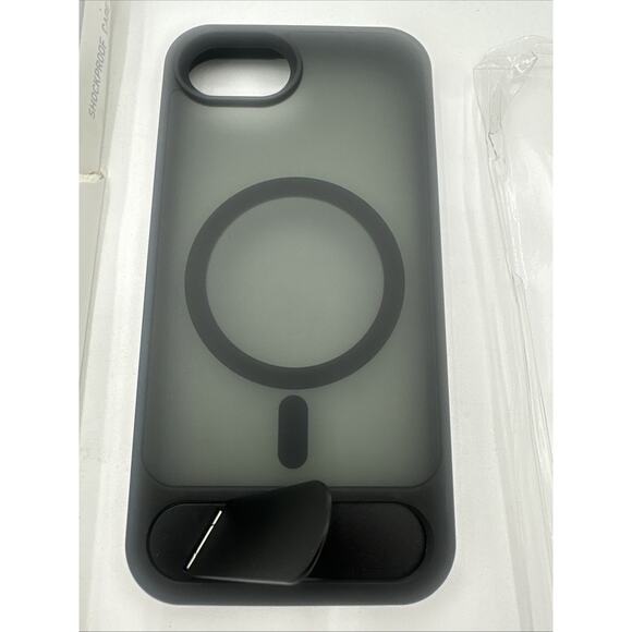 iPhone 16E Slim Translucent Case with Kickstand and MagSafe Compatibility - Picture 2 of 4